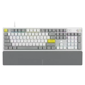 O-Corsair K70 CORE SE RGB Mechanical Gaming Keyboard with Palm Rest White - Foto 1 di 1