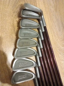 Slazenger Silver Panther Full Set of Irons Aldila Questar firm flex Golf Clubs - Picture 1 of 12