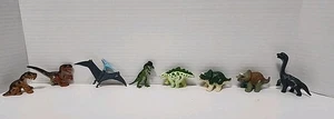 1990s Kenner - Jurassic Park - Hatchlings / Baby Dinosaurs - Lot of 8 Figures - Picture 1 of 3