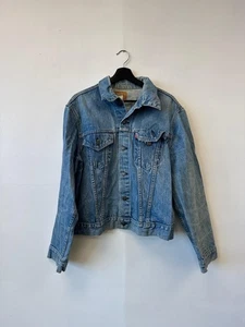 Chaqueta Vaquera Levi's De Colección Mediana 70506-0213 Trucker Hecha en EE. UU. Tipo 3 Años 80 - Imagen 1 de 6