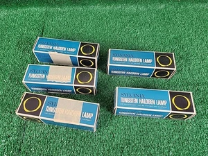 (5) NUOVA LAMPADA PROIETTORE ALOGENA TUNGSTENO SYLVANIA FAL 420W-120V-.75HR. - Foto 1 di 3