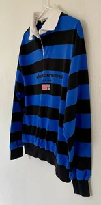 Alexander Wang Camisa Rugby Algodón Manga Larga Bordada Rayas Talla XXS - Imagen 1 de 5
