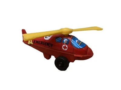 Juguete de hojalata ND Toys rescate 8 helicóptero de emergencia hecho en Japón juguete de colección Foto 1 de 4