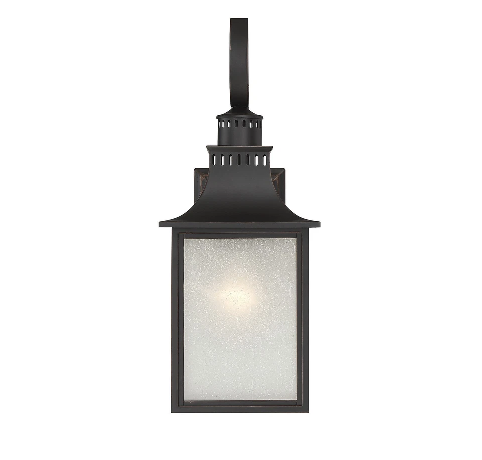 Monte Grande 1 Light Outdoor Wall Lantern in English Bronze by Savoy House - - Image 1 of 4