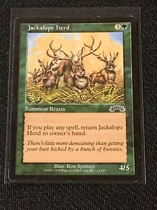 Magic the Gathering Exodus Jackalope Herd - Picture 1 of 2