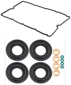 Guarnizione Coperchio Bilanciere Ford Transit Mk7 2.4TDCi Guarnizione Iniettore Carburante Rondella Oring Set - Foto 1 di 5
