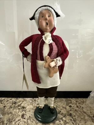 Byers Choice Carolers 1996 Man GINGERBREAD VENDOR Cries Of London 13" w Tag