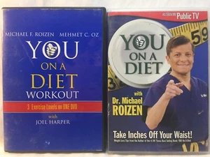 NEW 2 You on a Diet DVD lot The Workout with Joel Harper Dr Michael Roizen - Imagen 1 de 4