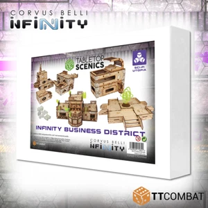 TTCombat - Sci-Fi UTOPIA -INFINITY BUSINESS DISTRICT WHITE BOX BUNDLE (Infinity) - Picture 1 of 6