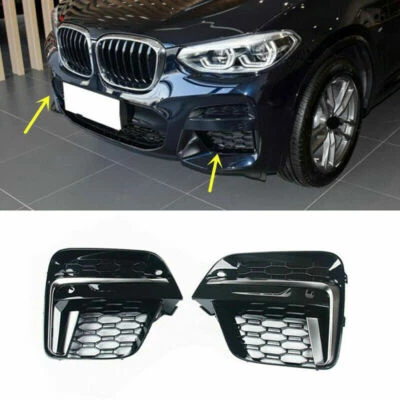 🔥 Cubierta de luz antiniebla para parachoques delantero L+R sin orificio de luz para BMW X3 X4 G01 G02 18-21  Foto 1 de 4