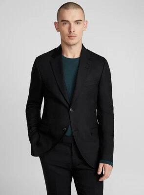 Blazer de lana Tiger of Sweden nuevo sin etiquetas talla 36 REG chaqueta deportiva "Jamonte" negro Foto 1 de 4