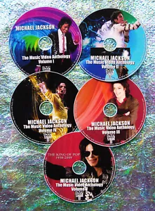 MICHAEL JACKSON The Music Video Anthology 5 DVD Set 1979 to 2016 (87 Videos) - Picture 1 of 8