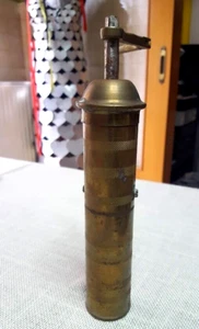 Antike Messing Mokkahmühle ca.25 cm - Bild 1 von 6