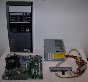 Compaq Presario SR5410F MS-7525 Ver 1.0 Motherboard Power Supply & Front Bezel - Picture 1 of 4