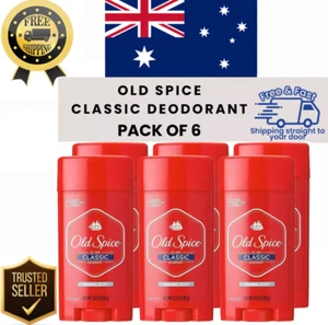 Old Spice Classic Deodorant Original Scent 3.25 Ounces (Pack of 6) Stick Pack - Picture 1 of 2