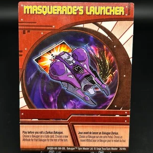 Bakugan MASQUERADE'S LAUNCHER Red Ability Card BA269-AB-SM-GBL 26/48c - Bild 1 von 7