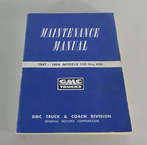 Officina Manuale Chevrolet/GMC Advance Design Pick Up Camion 1947 - 1954 - Foto 1 di 8