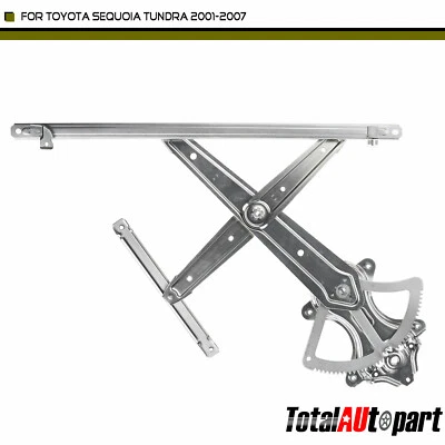 Regulador de ventana eléctrica para Toyota Sequoia 2001-2007 Tundra 2004-2006 delantero izquierdo Foto 1 de 4
