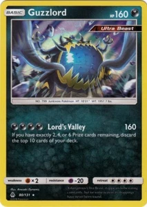 Guzzlord 80/131 Holo Forbidden Light Pokemon Card NM - Picture 1 of 1