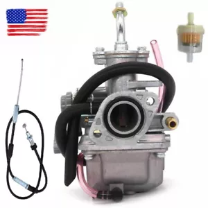 Performance Carburetor Carb & Throttle Cable For Yamaha Moto 4 YFM80 1985-1993 - Picture 1 of 4