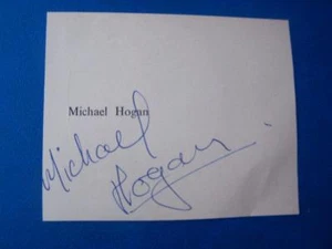 Bailarín de ballet autógrafo Michael Hogan - Imagen 1 de 1