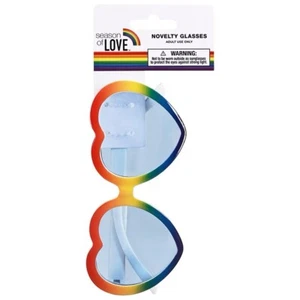 Season of Love Pride Glasses Novelty Glasses Rainbow 🌈 Parade Gear June Pride - Picture 1 of 3