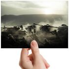 Tank War Zone Battlefield Small Photograph 6" x 4" Art Print Photo Gift #14541