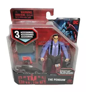 Der Pinguin aus dem Batman-Film Mini-Actionfigur 3 Zubehör & Karte - Bild 1 von 2