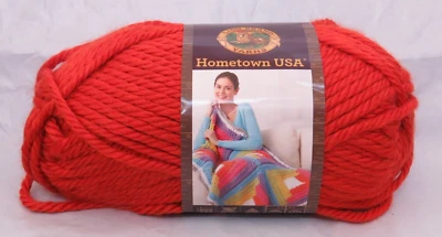 Bundle of 1 + Skeins,  LION BRAND HOMETOWN USA YARN - Portsmouth Pumpkin - Image 1 of 2