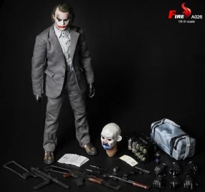 FIRE A026 Batman Joker 1/6 2 HEADS BANK Robber Collectibles Figure New Toy Stock - Picture 1 of 12