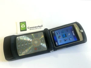 Motorola RAZR V3 - Mobile Phone (O2 Network) Flip Fold Full Working - Afbeelding 1 van 11