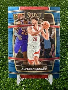 2021-22 Select Alperen Sengun Blue Rookie #19 RC Houston Rockets Panini - Imagen 1 de 2