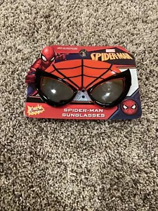 Marvel Spider-Man Kids Sunglasses Superhero Shades UV Protection Sun-Staches NEW - Picture 1 of 10