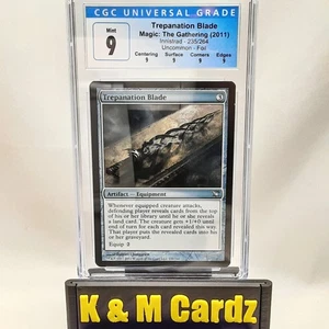 MTG - Innistrad - Trepanation Blade - Foil - Graded - CGC 9 - Picture 1 of 9