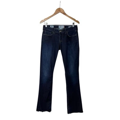 Pantalones de mezclilla Lucky Brand Lolita Boot lavado oscuro para mujer 2/26 tiro bajo Foto 1 de 4