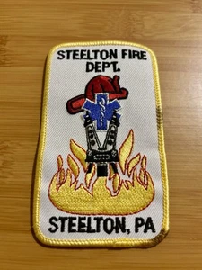 Steelton Fire Department Patch Dauphin County Pennsylvania PA FD salvataggio Harrisbu - Foto 1 di 4