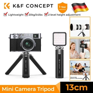 K&F Concept MS06 Tripod Mini Kamera Stativ Tischstativ für GoPro Smartphone DSLR - Bild 1 von 8