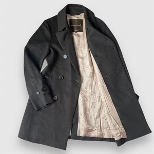 Mackintosh Trench Coat UK Made Wool Chester Olive Size 34 Shipping from Japan - Picture 1 of 14