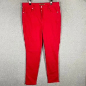 Judy Blue Jeans Damen 15/32 Rot Garment Dyed Skinny Fit High Rise Stretch - Bild 1 von 11
