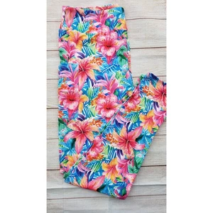 Leggings capri Island Hibiscus Bloom con bolsillos - Imagen 1 de 6