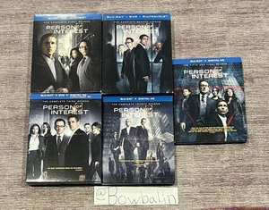 Person of Interest: The Complete Series Blu-ray Set Seasons 1-5 W/ Slipcovers ! - Picture 1 of 16