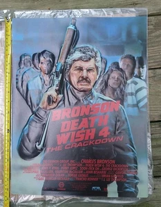 Death Wish 4 Film 3D Leuchtkasten Schild - Bild 1 von 6