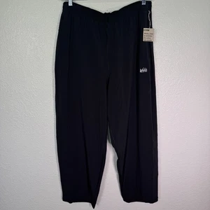 REI Active Pursuits Hose Damen 1X Athleisure schwarz UPF 50 Wandern Outdoor NEU - Bild 1 von 11