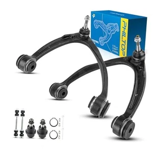 6Pcs Front Upper Control Arms Fit for 6Pcs Front Upper Silverado 1500 08-16 - Imagen 1 de 7