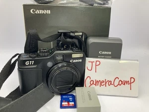 Excellent Canon Powershot G11 Digital Camera Black 10MP  B227 - Picture 1 of 21