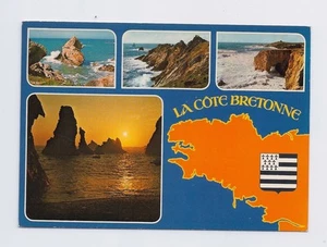 Carte Postale La Côte Bretonne – Paysage Marin Ancien Rare Ref 1728 - Picture 1 of 1