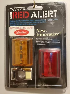 Vieco Mini Red Alert Flashing Safety Light Hiking Biking Jogging - Picture 1 of 2