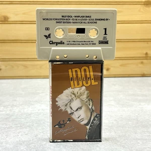 Whiplash Smile by Billy Idol (CASSETTE TAPE, 1986, Chrysalis) - Picture 1 of 3
