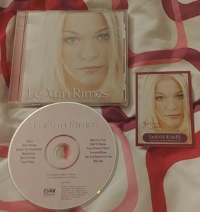 LeAnn Rimes CD With Very Rare Trading Card 