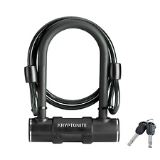 Kryptonite Mini 12mm U-Lock Bicycle Lock & 8mm Looped Bike Security Cable